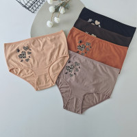 Трусики женские на высокой посадке. Набор из 5 шт. Размер: 3XL.  ТМ. Nicoletta