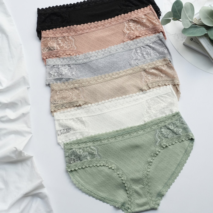 Труси жіночі Сліпи набір 6 шт "Vanilya Secret" Розмір: L-XL (100-115 см). Туреччина. 001504