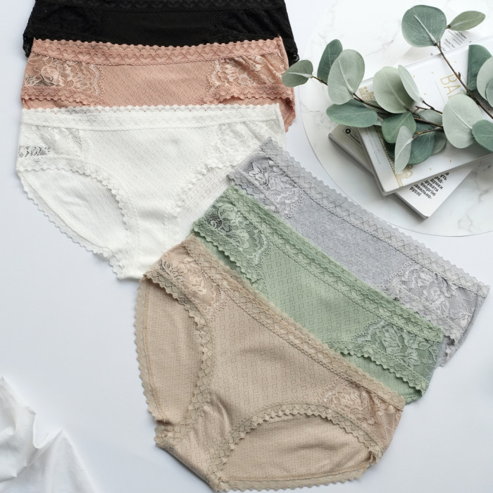 Труси жіночі Сліпи набір 6 шт "Vanilya Secret" Розмір: L-XL (100-115 см). Туреччина. 001504