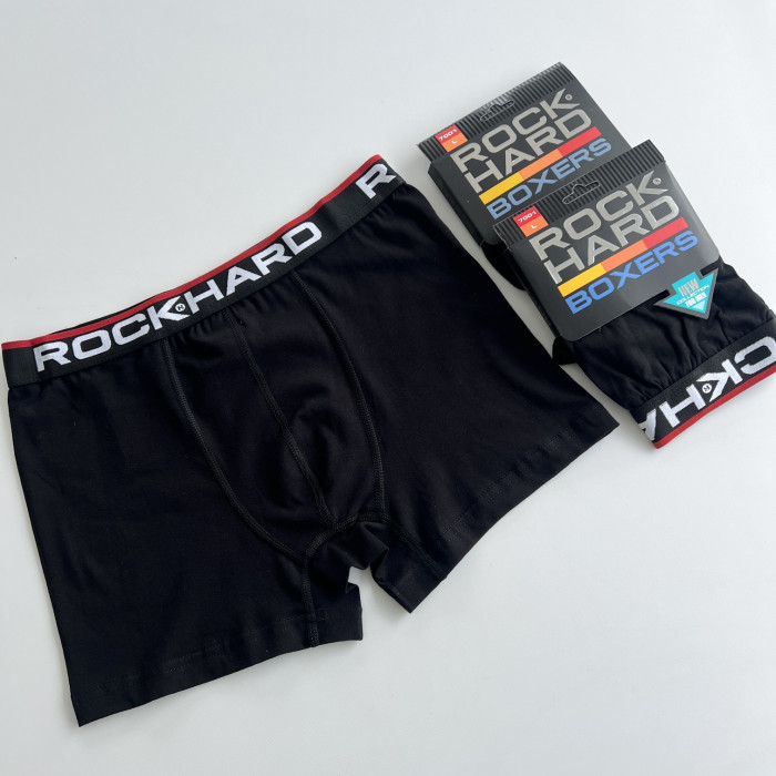 Труси чоловічі боксери. Набір із 3 шт. Розмір: L. ROCK HARD (Турция)