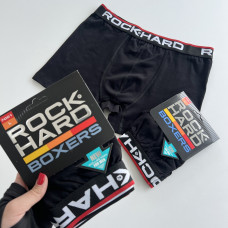 Труси чоловічі боксери. Набір із 3 шт. Розмір: S. ROCK HARD (Турция)