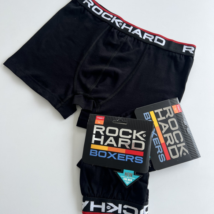 Труси чоловічі боксери. Набір із 3 шт. Розмір: L. ROCK HARD (Турция)