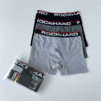 Труси чоловічі боксери. Набір із 3 шт. Розмір: M. ROCK HARD (Турция)