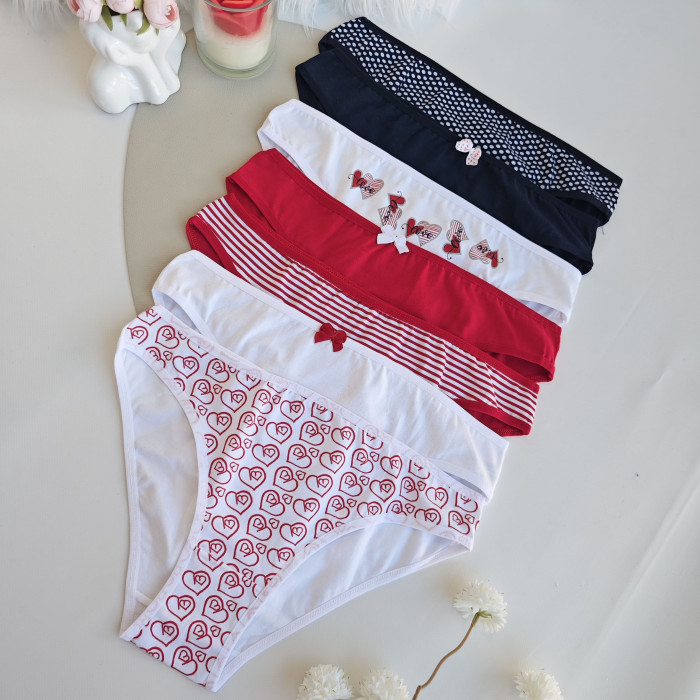 Трусы женские в наборе из 7 шт.  Размер: 2XL.  ТМ. Nicoletta