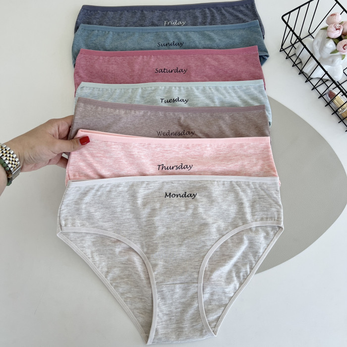 Трусики жіночі в наборі із 7 шт. Розмір: 2XL.  ТМ. Nicoletta