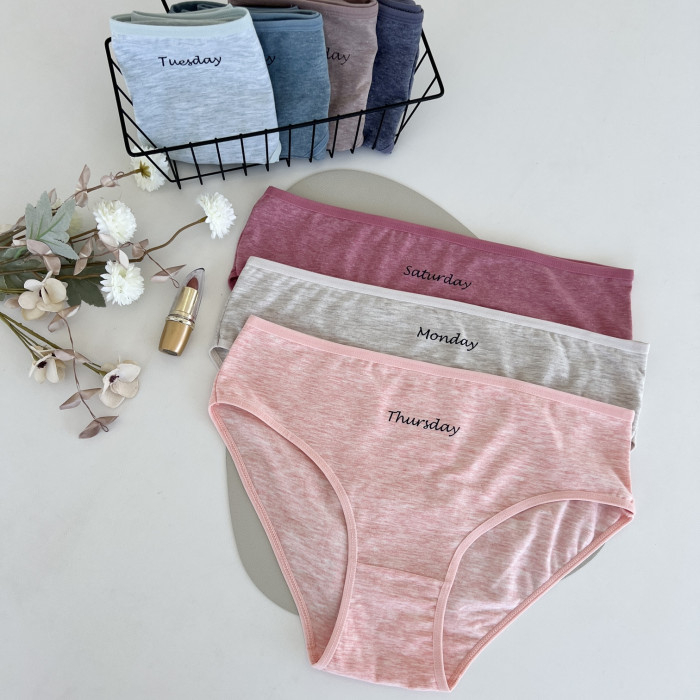 Трусики жіночі в наборі із 7 шт. Розмір: 2XL.  ТМ. Nicoletta