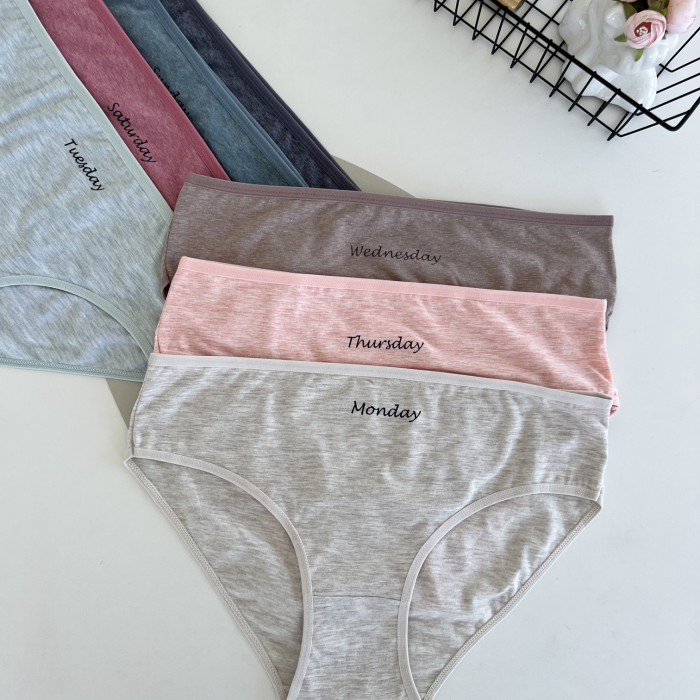 Трусики жіночі в наборі із 7 шт. Розмір: 2XL.  ТМ. Nicoletta