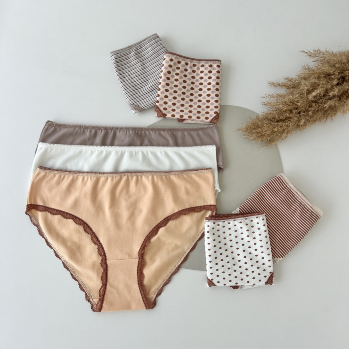 Трусики женские в наборе из 7 шт.  Размер: 3XL. ТМ. Nicoletta