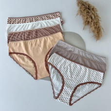 Трусики женские в наборе из 7 шт.  Размер: 4XL. ТМ. Nicoletta
