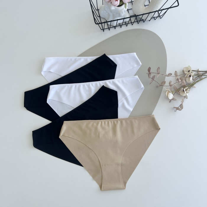 Труси жіночі безшовні. Набір 5 шт. Розмір: 2XL. ТМ. Nicoletta 2XL