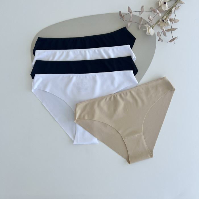 Труси жіночі безшовні. Набір 5 шт. Розмір: 2XL. ТМ. Nicoletta 2XL