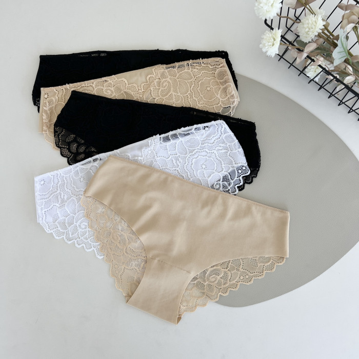 Трусики жіночі в наборі з 5 шт.  Розмір: 4XL. ТМ. Nicoletta