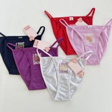 Женские трусики набор 5 шт. бикини "Dominant". Размер: S/M  Турция.