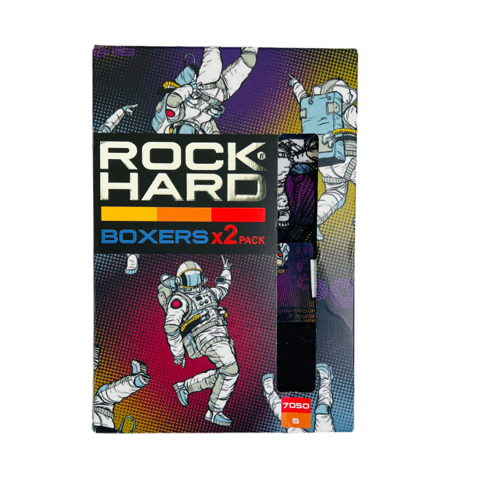 Трусы мужские боксеры. Набор из 2 шт.  Размер: L. ROCK HARD (Турция)